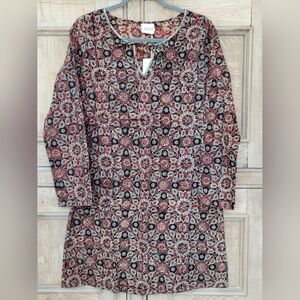 Mata Traders Floral Long Sleeve Dress